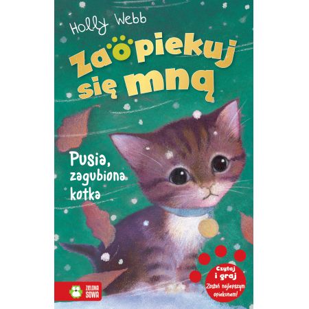 Książka - Zaopiekuj się mną. Pusia, zagubiona kotka