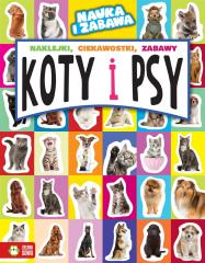 Książka - Koty i psy nauka i zabawa