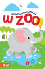 Książka - W zoo. Historyjki harmonijki