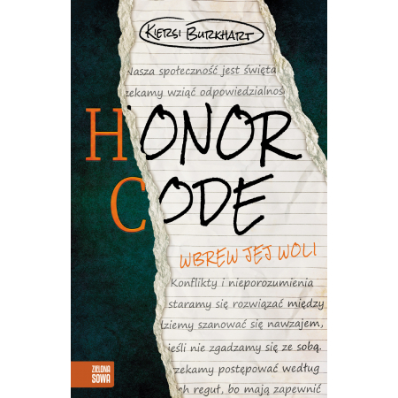 Książka - Honor Code. Wbrew jej woli