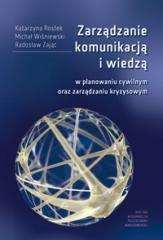 Książka - Zarządzanie komunikacją i wiedzą w planowaniu..