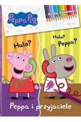 Książka - Peppa i przyjaciele Świnka Peppa dodaj kolorów