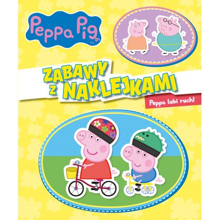 Peppa Pig Świnka Peppa Zabawy z Naklejkami