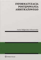 Książka - Informatyzacja postępowania arbitrażowego