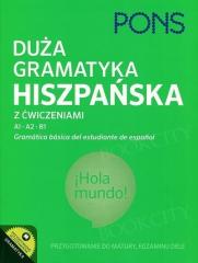 Książka - Duża gramatyka hiszpańska z ćwiczeniami PONS