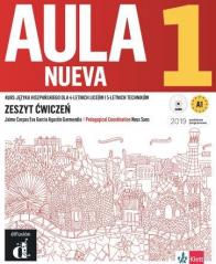 Książka - Aula Nueva 1. Kurs języka hiszpańskiego dla 4-letnich liceów i 5-letnich techników. Zeszyt ćwiczeń