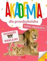 Książka - Dzikie zwierzęta. Akademia dla przedszkolaka