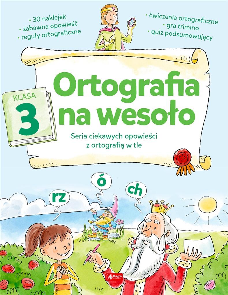 Książka - Ortografia na wesoło. Klasa 3