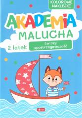 Książka - Akademia Malucha. 2-latek ćwiczy spostrzegawczość