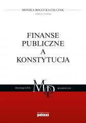 Książka - Finanse publiczne a Konstytucja