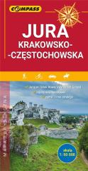 Książka - Mapa turystyczna- Jura Krakowsko- Częstochowska