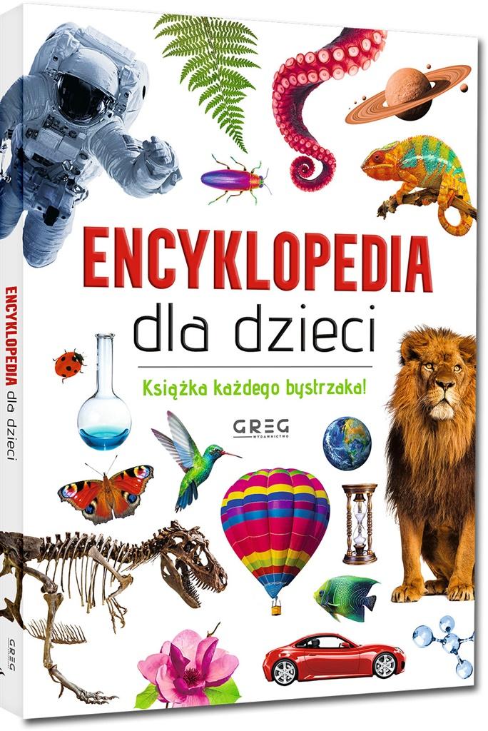 Książka - Encyklopedia dla dzieci. Książka każdego bystrzaka