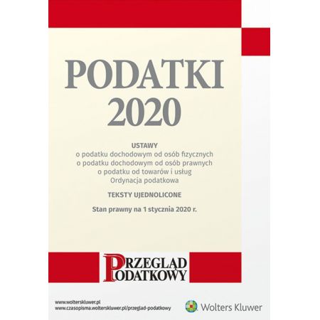 Książka - Podatki 2020