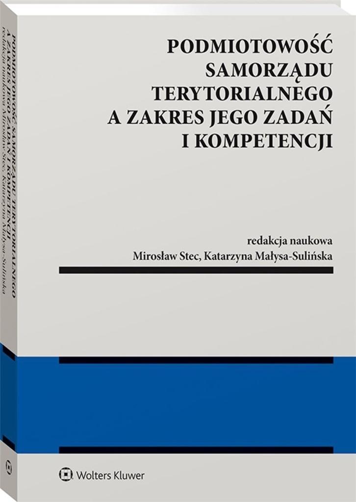 Książka - Podmiotowość samorządu terytorialnego...