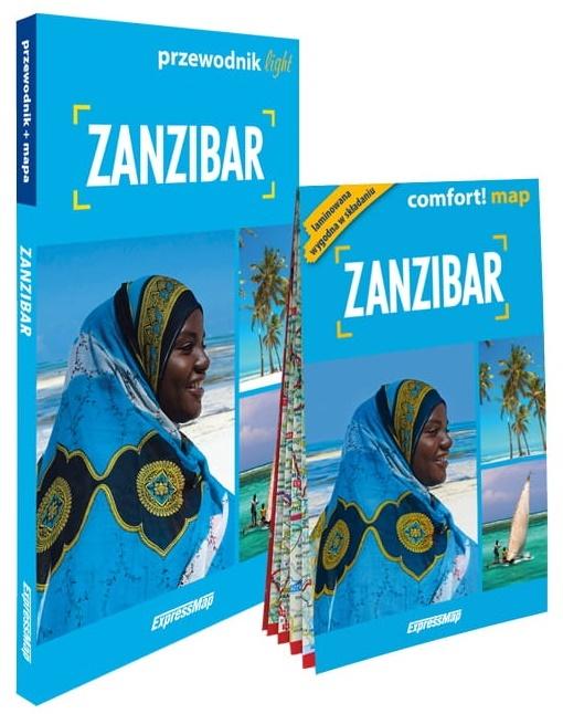 Comfort! map Zanzibar light: przewodnik + mapa