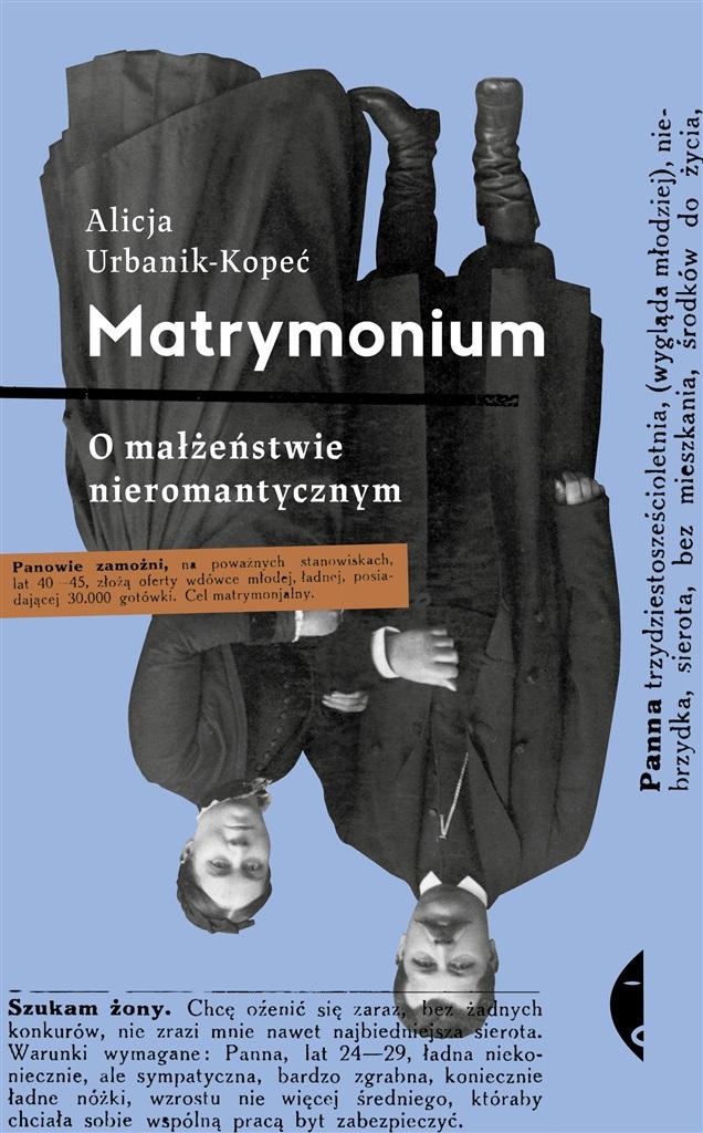 Książka - Matrymonium. O małżeństwie nieromantycznym