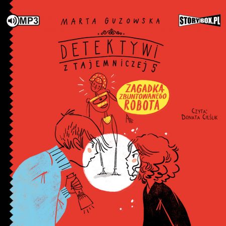 Książka - CD MP3 Zagadka zbuntowanego robota detektywi z tajemniczej 5 Tom 4