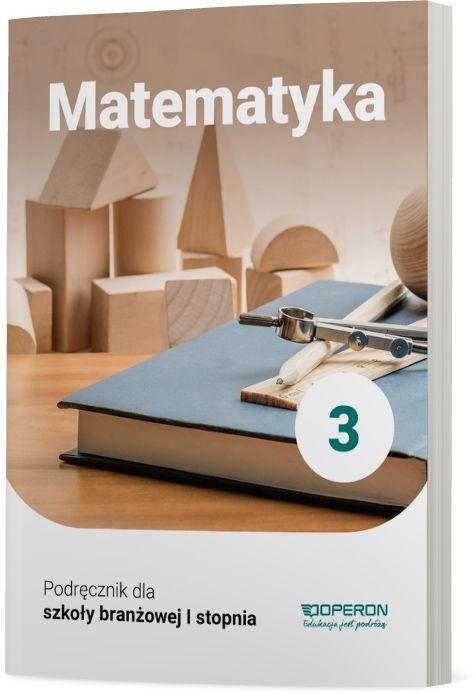 Książka - Matematyka SBR 3 Podr. w.2021 OPERON
