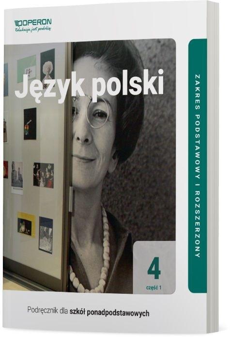 Książka - Język polski LO 4 Podr. ZPR cz.1 2022 OPERON