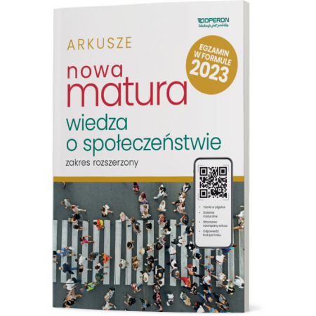 Matura 2023. Wiedza o społeczeństwie. Arkusze maturalne. Zakres rozszerzony