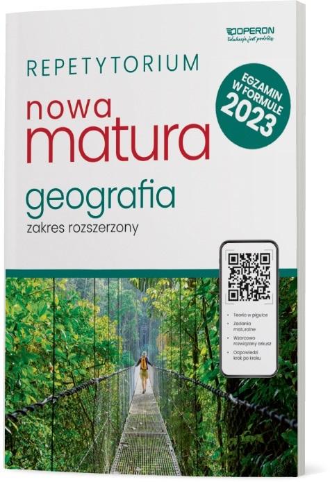 Książka - Matura 2023 Geografia Repetytorium ZR OPERON