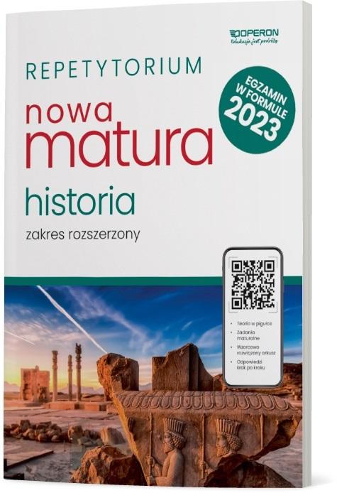 Książka - Matura 2023 Historia Repetytorium ZR OPERON