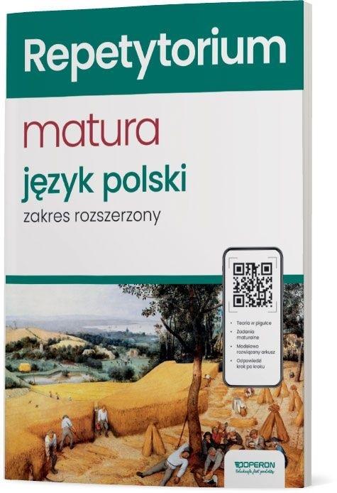 Książka - Język polski Repetytorium. Nowa matura 2024 ZR