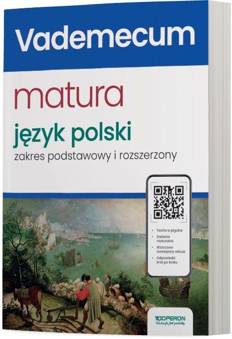 Książka - Matura 2025 Język polski Vademecum ZRiP