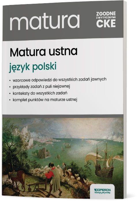 Książka - Matura 2025 Język polski Matura ustna ZRiP