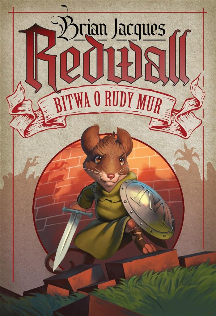 Książka - Redwall. Bitwa o Rudy Mur