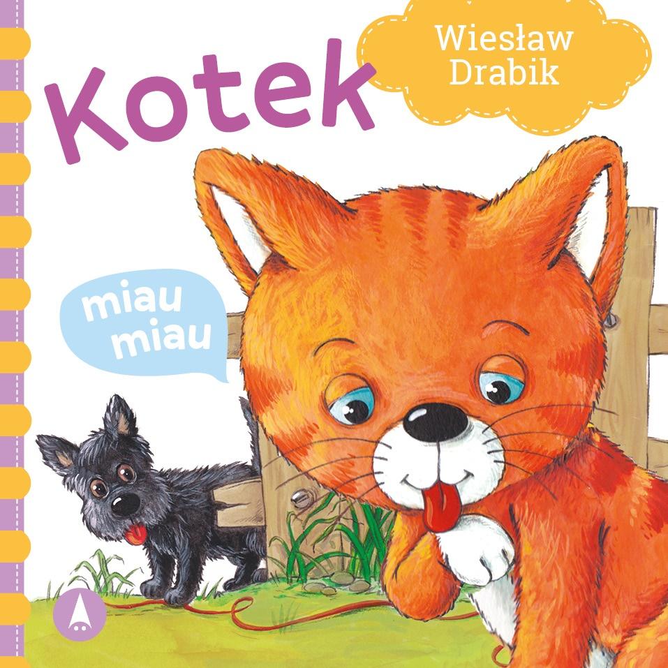 Książka - Kotek miau, miau