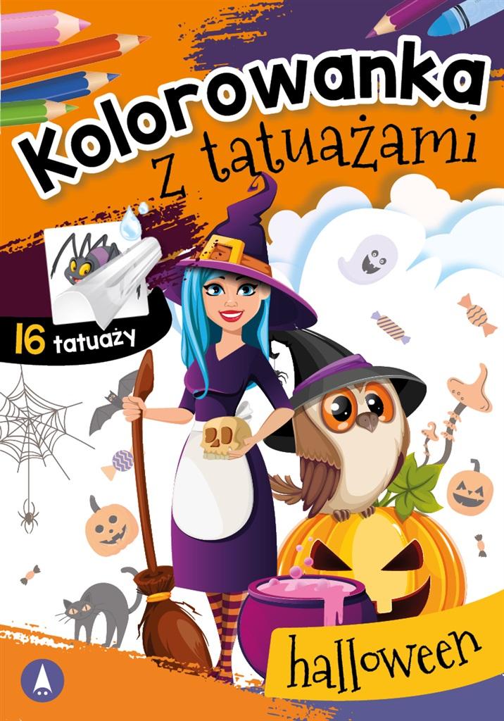 Skrzat Kolorowanka Z Tatuażami - Halloween