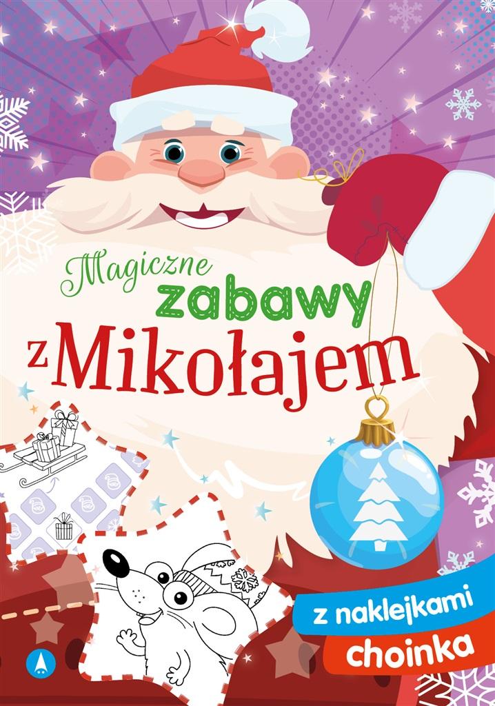 Książka - Magiczne zabawy z Mikołajem. Choinka