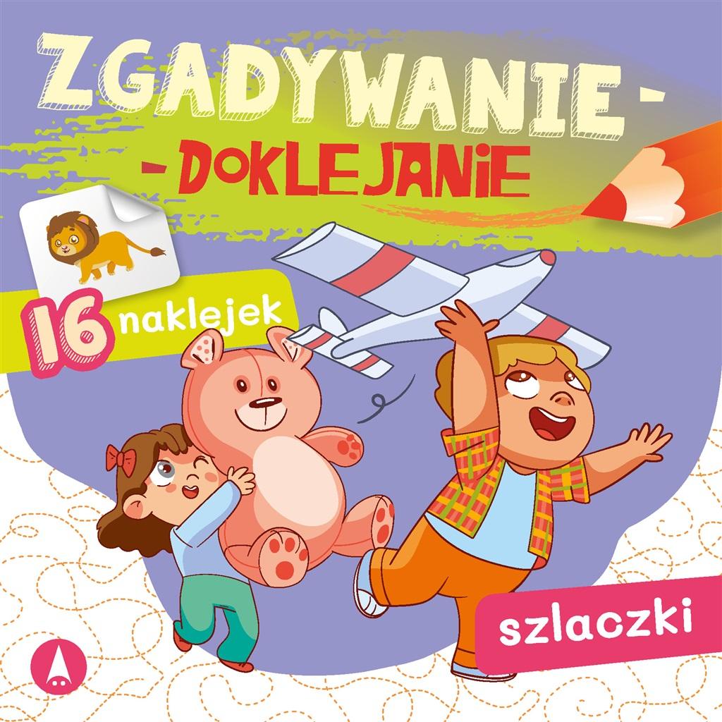 Książka - Zgadywanie-doklejanie. Szlaczki