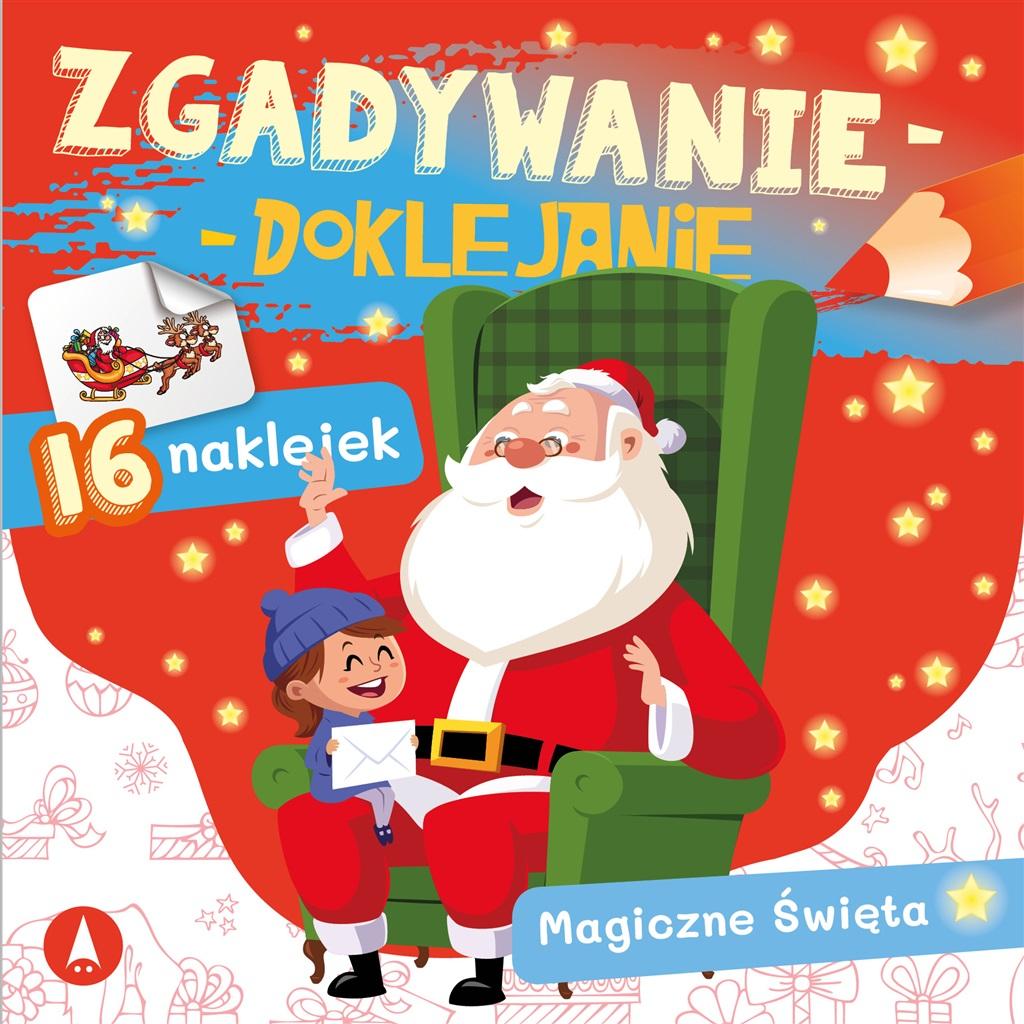 Zgadywanie-doklejanie. Magiczne święta