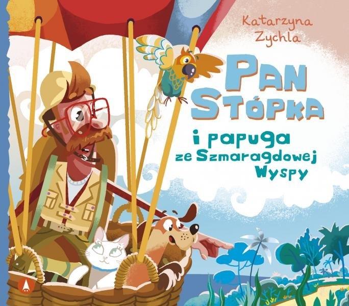 Książka - Pan Stópka i papuga ze Szmaragdowej Wyspy