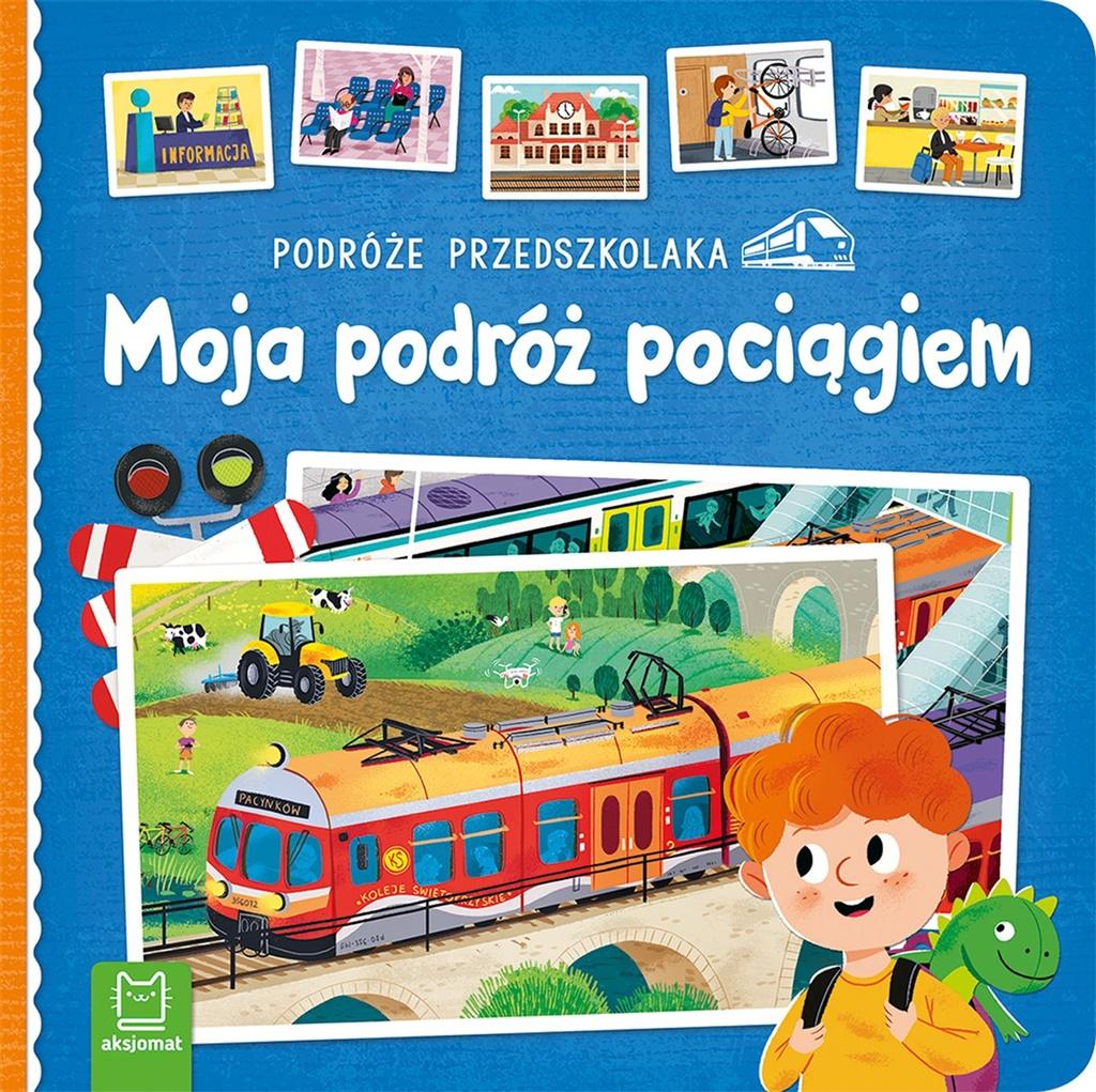 Książka - Podróże przedszkolaka. Moja podróż pociągiem