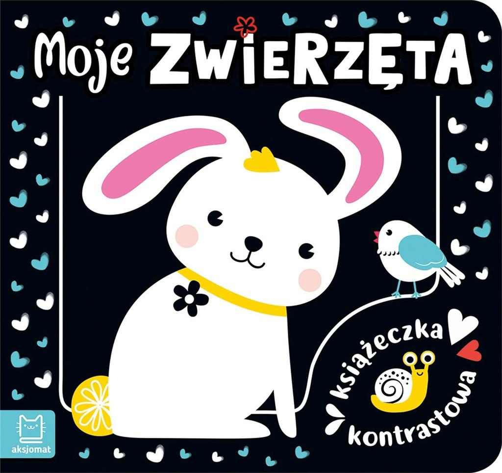 Książka - Książeczka kontrastowa. Moje zwierzęta