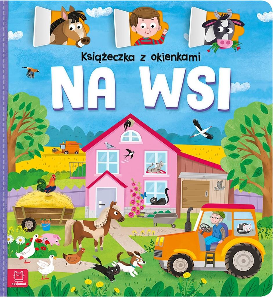 Książka - Książeczka z okienkami. Na wsi