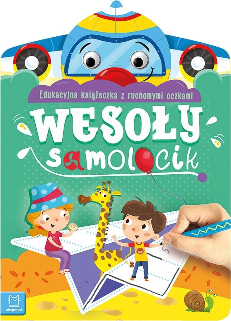 Książka Wesoły samolocik. Edukacyjna książeczka z ruchomymi oczkami