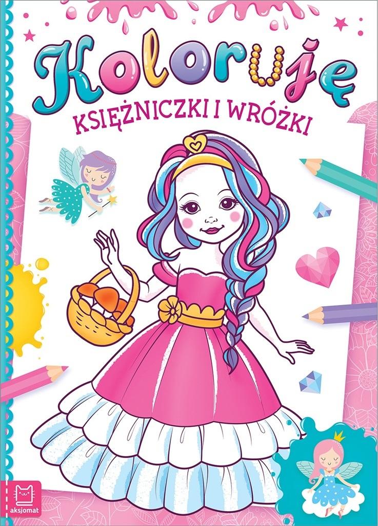 Książka Koloruję księżniczki i wróżki