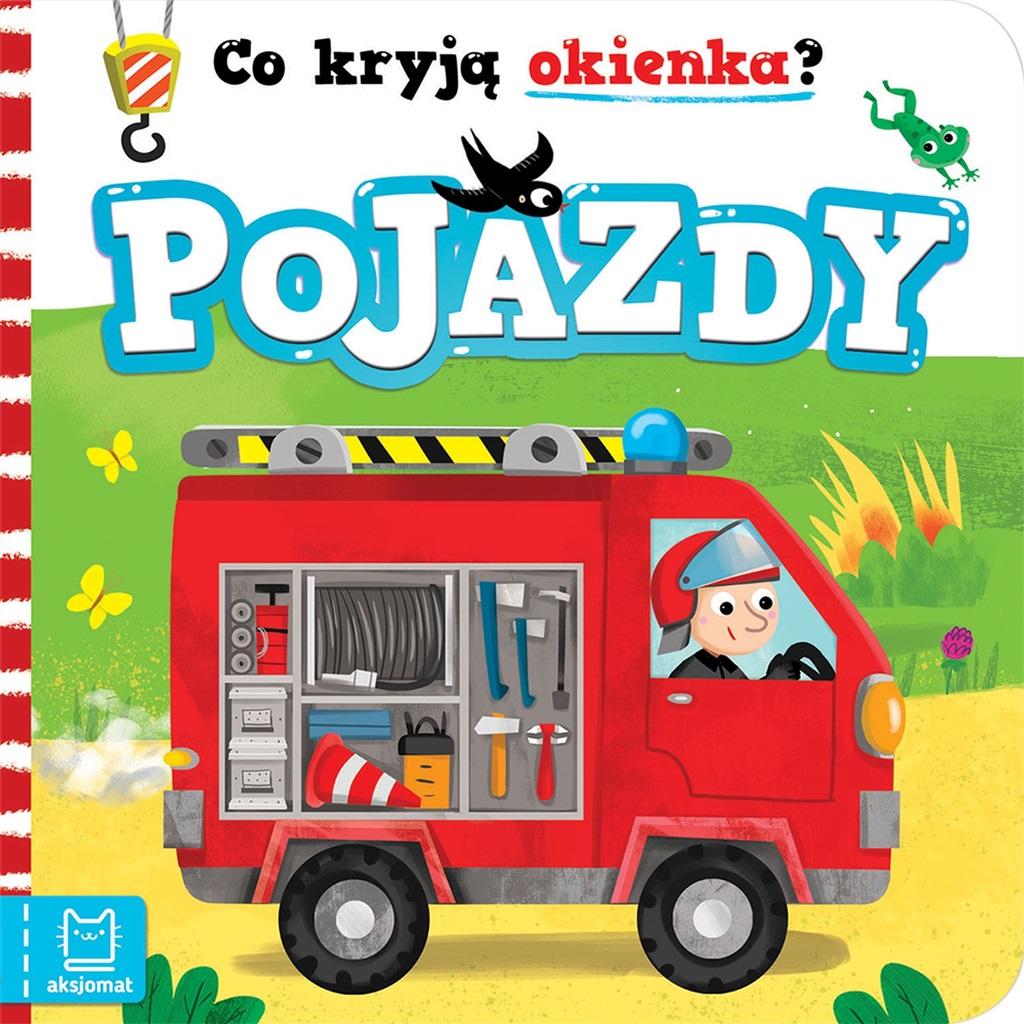 Książka - Co kryją okienka? Pojazdy