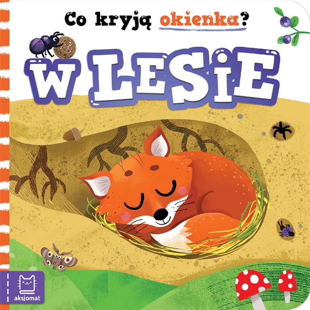 Książka - Co kryją okienka? W lesie