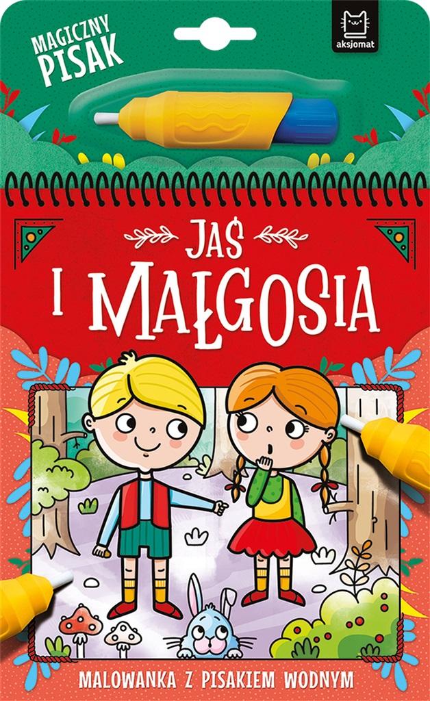 Książka - Jaś i Małgosia. Malowanka z pisakiem wodnym