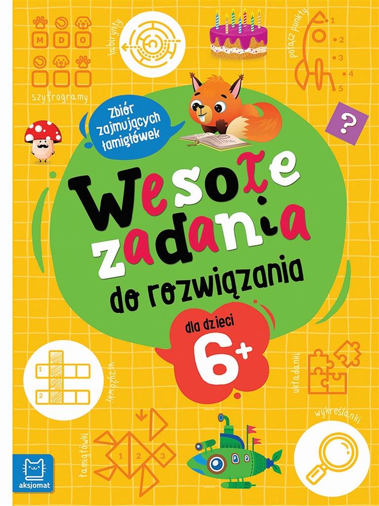 Książka - Wesołe zadania do rozwiązania. Zbiór zajmujących..