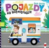 Pojazdy na autostradzie. Duże puzzle