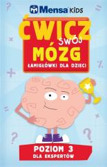 Książka - Mensa Kids Ćwicz swój mózg Łamigłówki dla dzieci 4