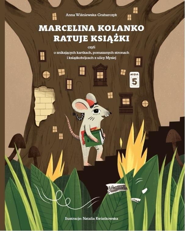 Książka - Marcelina Kolanko ratuje książki