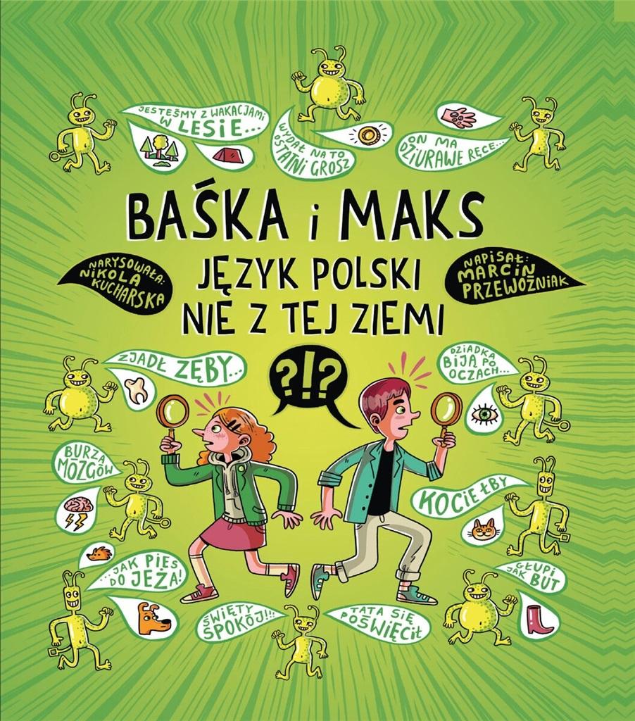 Książka - Baśka i Maks. Język polski nie z tej ziemi