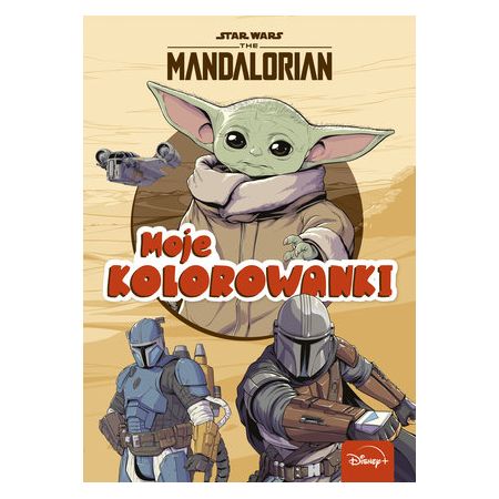 Książka - Moje kolorowanki. Star Wars The Mandalorian